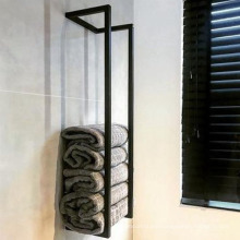 Matte Black Stainless Steel Bathroom Accessories Towels Toilet Towel Holder Bathroom Towel Racks 901